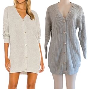 Revolve Line and Dot grey Elise cardigan